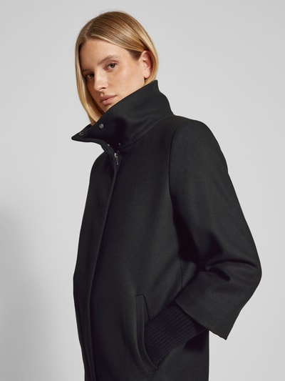 Peek & Cloppenburg Christian Berg Woman SelectionMantel mit Stehkragen in black Fabrikpreis