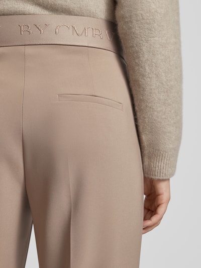 Peek & Cloppenburg CambioStoffhose mit elastischem Bund Modell 'AVA' in beige Versandkostenfrei