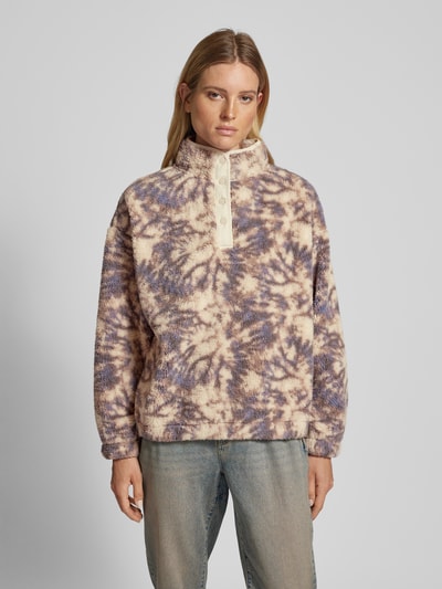 Peek & Cloppenburg Jake*s CasualSweatshirt mit Stehkragen in ecru Flash Sale