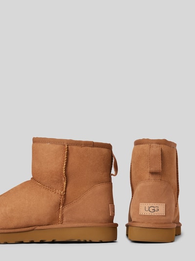 Peek & Cloppenburg UGGBoots aus Leder Modell 'CLASSIC MINI' in camel Jubiläumsangebot