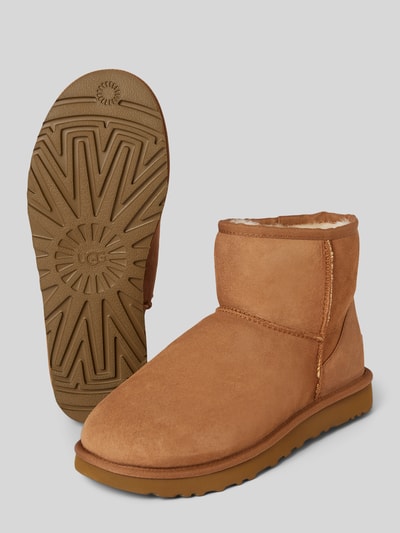 Peek & Cloppenburg UGGBoots aus Leder Modell 'CLASSIC MINI' in camel Jubiläumsangebot
