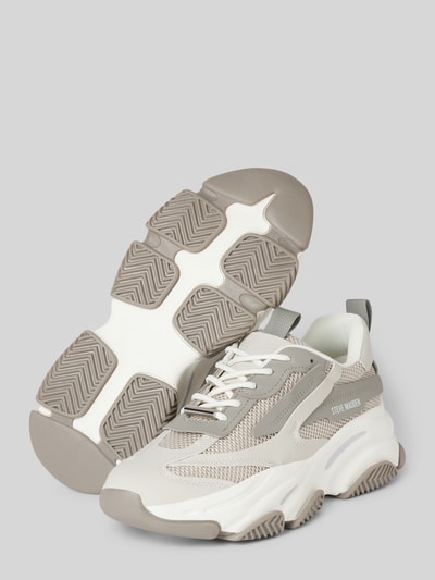 Peek & Cloppenburg Steve MaddenChunky Sneaker mit Zugschlaufe Modell 'POSSESSION' in hellgrau Heißer Verkauf