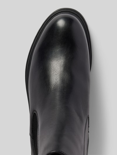 Peek & Cloppenburg TamarisStiefeletten aus Leder mit elastischen Einsätzen in black Online Outlet