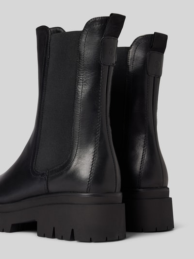 Peek & Cloppenburg TamarisChelsea Boots mit elastischem Einsatz in black Große Rabatte
