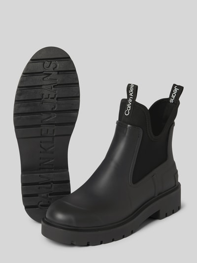 Peek & Cloppenburg Calvin Klein JeansGummistiefel mit Label-Detail in black Neuheiten