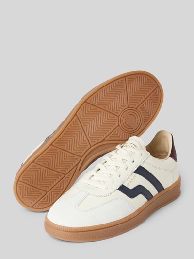 Peek & Cloppenburg GantSneaker mit Label-Print Modell 'CUZIMA' in weiss Saisonale Angebote