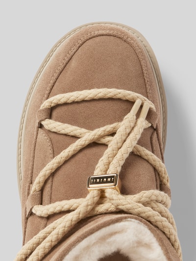 Peek & Cloppenburg INUIKIILederstiefel mit Plateausohle in beige Sonderangebote