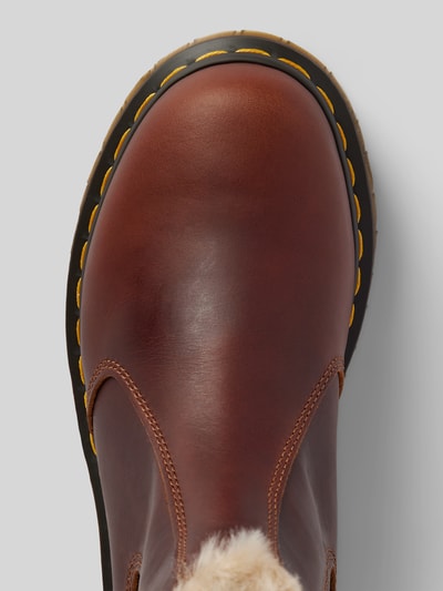Peek & Cloppenburg Dr. MartensChelsea Boots aus Leder mit Innenfutter Modell 'Leonore' in cognac Tiefpreis