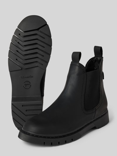 Peek & Cloppenburg TamarisBoots aus Leder mit profilierter Sohle in black Super Sparpreis