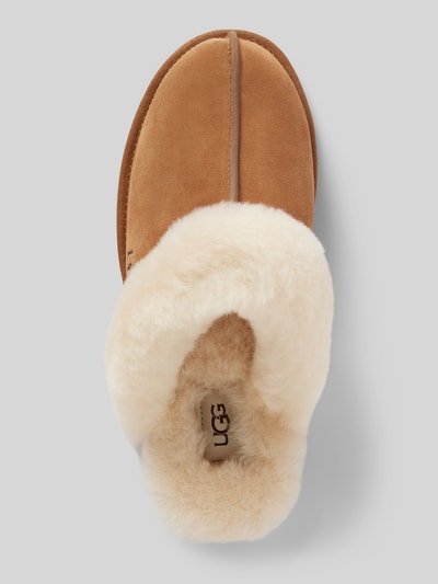 Peek & Cloppenburg UGGHausschuhe aus Leder Modell 'SCUFFETTE II' in camel JETZT KAUFEN