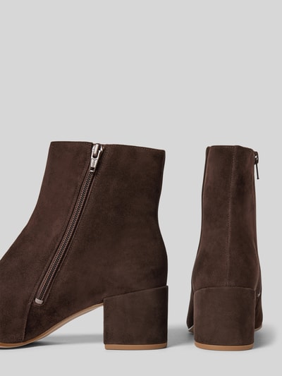 Peek & Cloppenburg HöglAnkle Boots mit Blockabsatz in dunkelbraun Bis zu 50% Rabatt