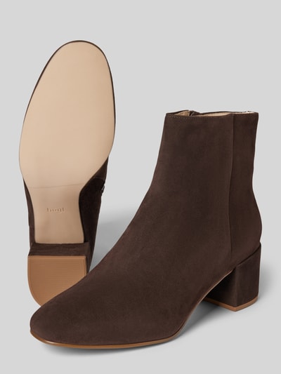 Peek & Cloppenburg HöglAnkle Boots mit Blockabsatz in dunkelbraun Bis zu 50% Rabatt