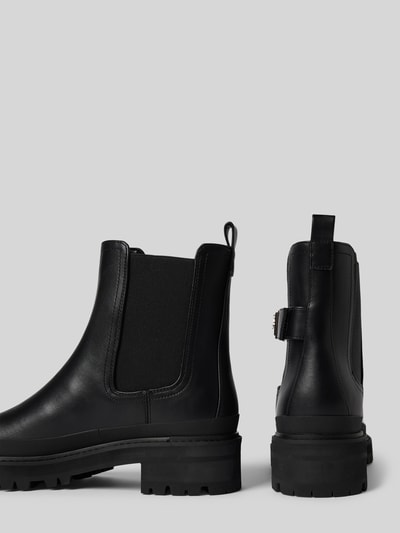 Peek & Cloppenburg GuessChelsea Boots mit Logo-Applikation Modell 'BENSLY' in black Sonderangebot der Fabrik