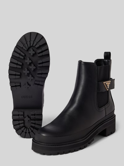 Peek & Cloppenburg GuessChelsea Boots mit Logo-Applikation Modell 'BENSLY' in black Sonderangebot der Fabrik