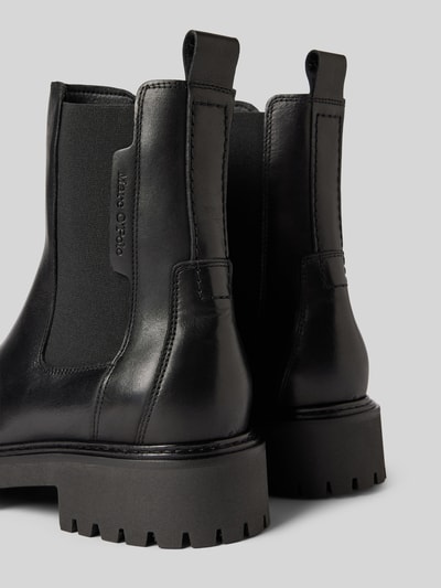 Peek & Cloppenburg Marc O'PoloChelsea Boots mit Zugschlaufe Modell 'PHIA' in black Bis zu 55% Rabatt