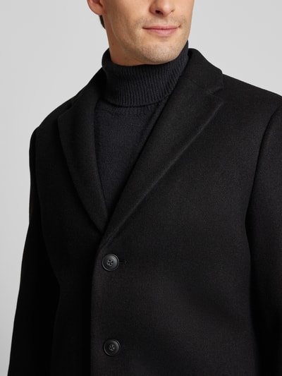 Peek & Cloppenburg MCNEALMantel mit Reverskragen in black zollfrei