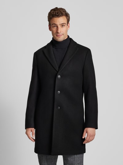 Peek & Cloppenburg MCNEALMantel mit Reverskragen in black zollfrei