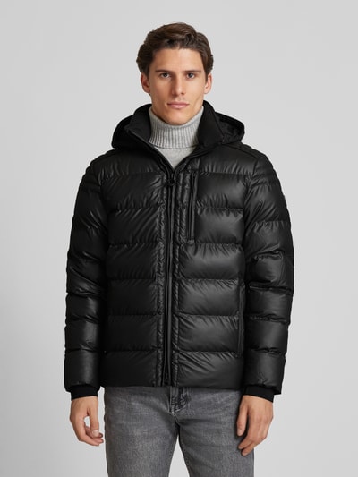 Peek & Cloppenburg WellensteynSteppjacke mit Kapuze Modell 'BLACKJACK' in black 50% Rabatt für begrenzte Zeit