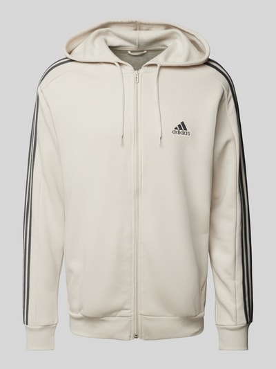 Peek & Cloppenburg ADIDAS SPORTSWEARSweatjacke mit Logo-Stitching in sand Limitierter Zeitrabatt