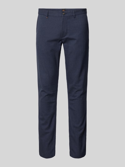 Peek & Cloppenburg BOSS OrangeChino mit französischen Eingrifftaschen in marine Flash Sale