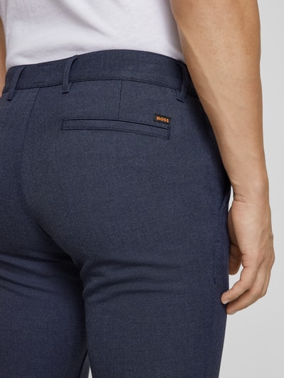 Peek & Cloppenburg BOSS OrangeChino mit französischen Eingrifftaschen in marine Flash Sale