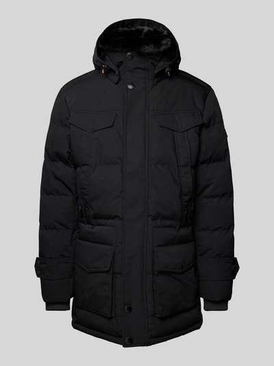 Peek & Cloppenburg WellensteynFunktionsjacke mit Kapuze Modell 'SEAMASTER' in black Begrenztes Angebot