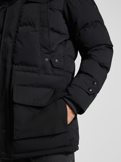 Peek & Cloppenburg WellensteynFunktionsjacke mit Kapuze Modell 'SEAMASTER' in black Begrenztes Angebot