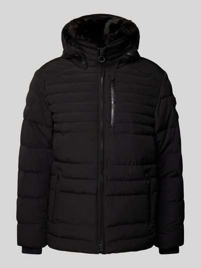 Peek & Cloppenburg WellensteynFunktionsjacke mit Reißverschlusstaschen Modell 'POLAR' in black Exklusivangebot