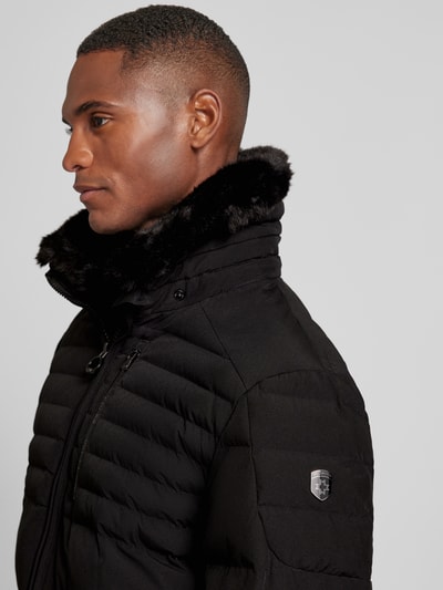 Peek & Cloppenburg WellensteynFunktionsjacke mit Reißverschlusstaschen Modell 'POLAR' in black Exklusivangebot