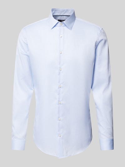 Peek & Cloppenburg Jake*sSlim Fit Business-Hemd mit Kentkragen in bleu Saisonschlussverkauf