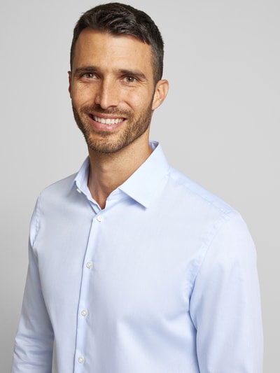 Peek & Cloppenburg Jake*sSlim Fit Business-Hemd mit Kentkragen in bleu Saisonschlussverkauf