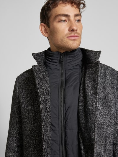 Peek & Cloppenburg MCNEALMantel mit Stehkragen in anthrazit Black Friday