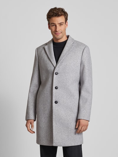 Peek & Cloppenburg MCNEALMantel mit Reverskragen in anthrazit Weihnachtsangebot