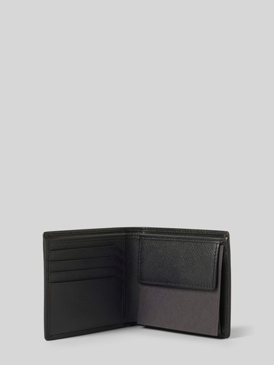 Peek & Cloppenburg HUGOSchlüsselanhänger aus Leder mit Label-Applikationen in black Jubiläumsangebot