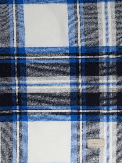 Peek & Cloppenburg GantWolldecke aus Lammwollmischung in marine Exklusive Angebote