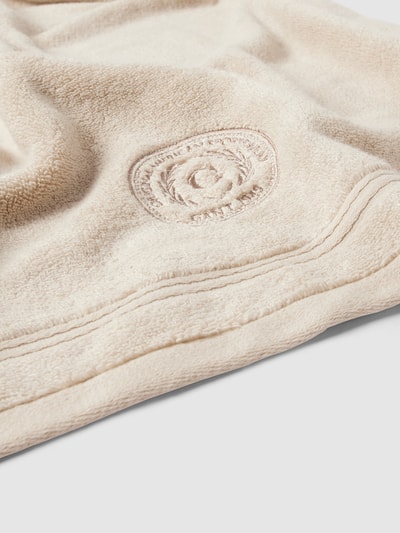 Peek & Cloppenburg GantHandtuch mit Label-Stitching in beige VIP-Rabatte