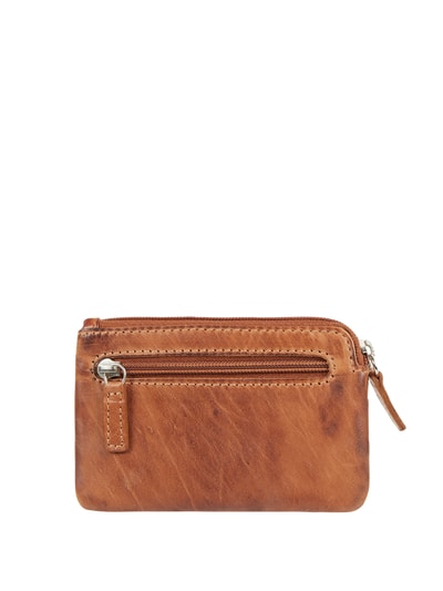 Peek & Cloppenburg camel activeSchlüsseletui aus Leder in mittelbraun Wochenangebot