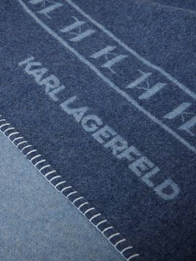Peek & Cloppenburg Karl LagerfeldDecke mit Label-Details in bleu Letzte 2 Tage