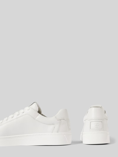 Peek & Cloppenburg GantSneaker aus Leder mit Label-Details in weiss Online
