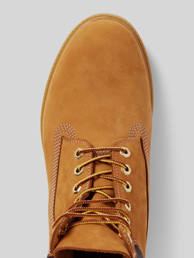 Peek & Cloppenburg TimberlandSchnürboots aus Leder mit Logo-Prägung in sand Fabrikverkauf