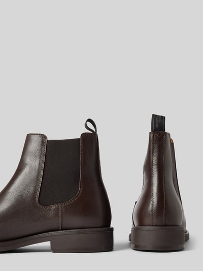 Peek & Cloppenburg SELECTED HOMMEChelsea Boots mit elastischen Einsätzen Modell 'JOSEPH' in mittelbraun Fabrik Onlineshop