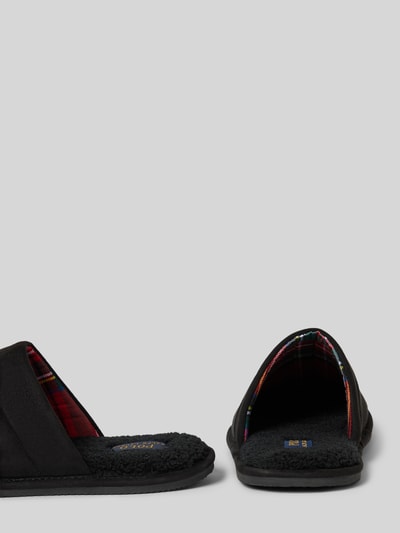 Peek & Cloppenburg Polo Ralph LaurenSlides mit Logo-Stitching Modell 'KLARENCE' in black Rabatt
