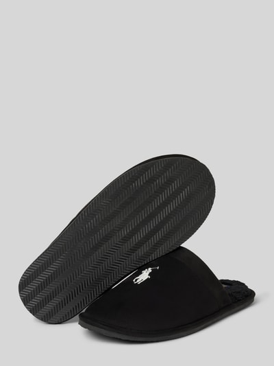 Peek & Cloppenburg Polo Ralph LaurenSlides mit Logo-Stitching Modell 'KLARENCE' in black Rabatt