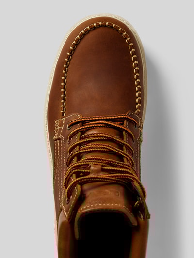 Peek & Cloppenburg Levi’s® Acc.Boots aus Leder mit Schnürung Model 'ABNER' in mittelbraun Großer Ausverkauf