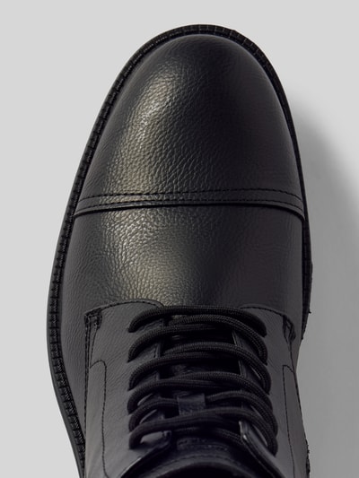 Peek & Cloppenburg Jack & JonesSchnürboots mit Label-Prägung Modell 'BARBICAN' in black Online Shopping