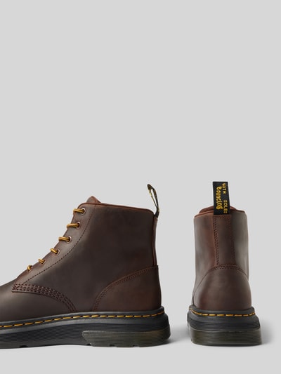 Peek & Cloppenburg Dr. MartensLederboots mit Zugschlaufe Modell 'Crewson Chukka' in mittelbraun Preisnachlass