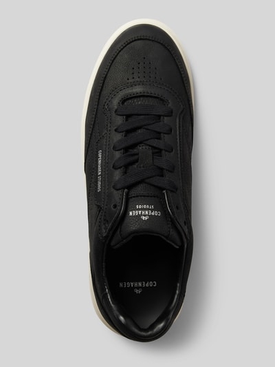 Peek & Cloppenburg CopenhagenLedersneaker mit Label-Detail in black Vatertagsangebot