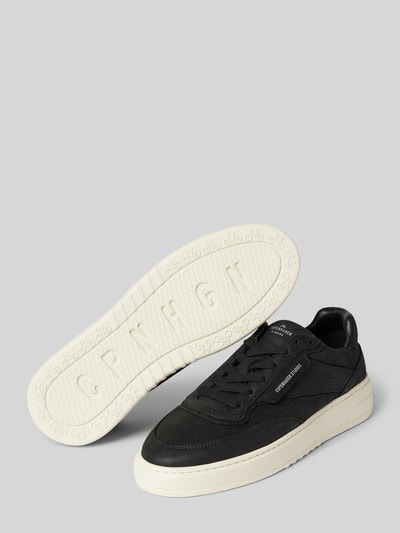 Peek & Cloppenburg CopenhagenLedersneaker mit Label-Detail in black Vatertagsangebot