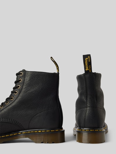 Peek & Cloppenburg Dr. MartensSchürboots aus Leder mit Innenfutter in black Jubiläumsangebot
