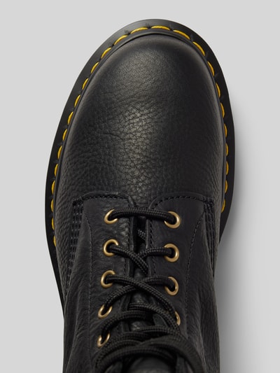 Peek & Cloppenburg Dr. MartensSchürboots aus Leder mit Innenfutter in black Jubiläumsangebot